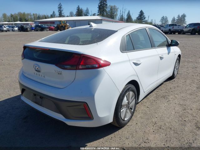 KMHC65LCXLU242673 Hyundai Ioniq Hybrid Blue