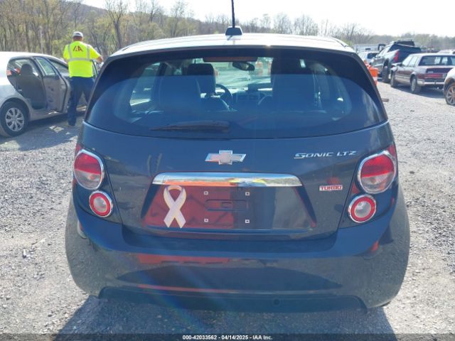1G1JE6SB7F4201542 Chevrolet Sonic Ltz Auto