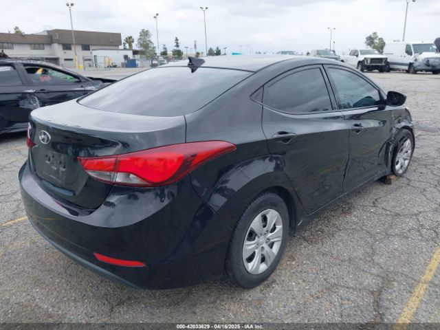 5NPDH4AE2GH711708 Hyundai ELANTRA SE
