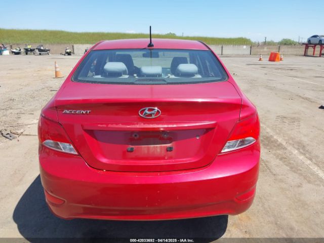 KMHCT4AE6FU817654 Hyundai ACCENT GLS