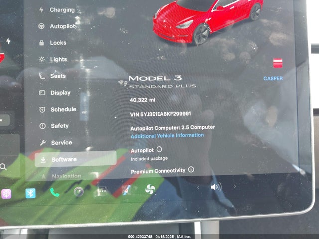 2019 TESLA MODEL 3 5YJ3E1EA8KF299991 Photo 6