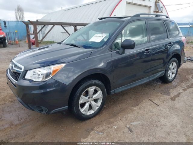 2016 SUBARU FORESTER JF2SJAFCXGH452743 Photo 1