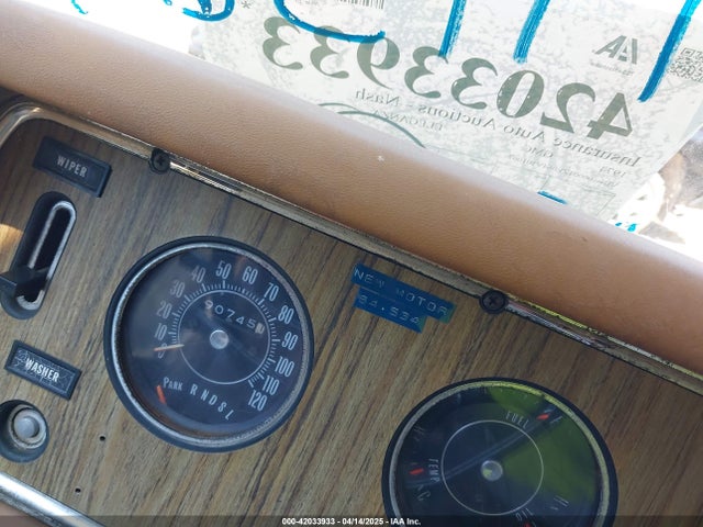 Aukcja sprzedaży 1974 Gmc Eleganza, vin: 0000TZE064V101067, numer aukcji: 42033933
