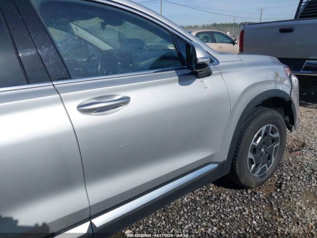 KM8S2DA19NU042485 Hyundai Santa Fe Hybrid Blue