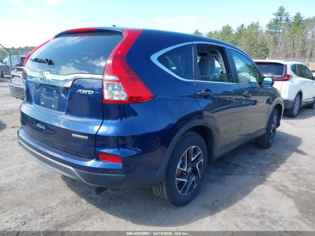 5J6RM4H46GL019536 Honda CR-V SE