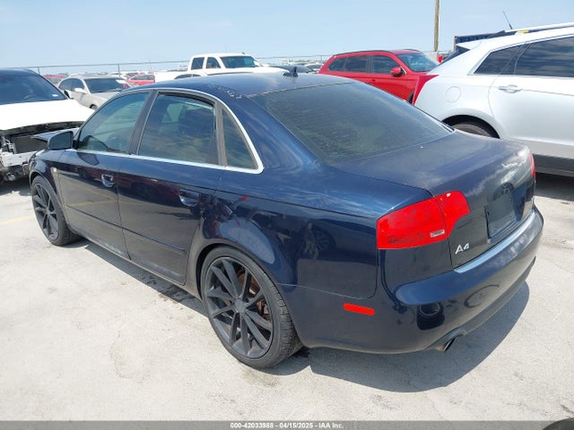 2007 AUDI A4 WAUAF78E27A207843 Photo 2