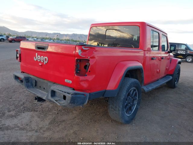 1C6HJTFGXNL182440 Jeep Gladiator Overland 4x4