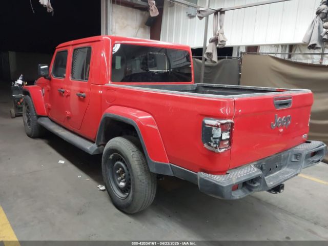 1C6HJTFGXNL182440 Jeep Gladiator Overland 4x4