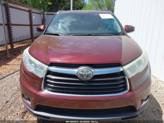 5TDDKRFH6ES024272 Toyota Highlander Limited Platinum V6