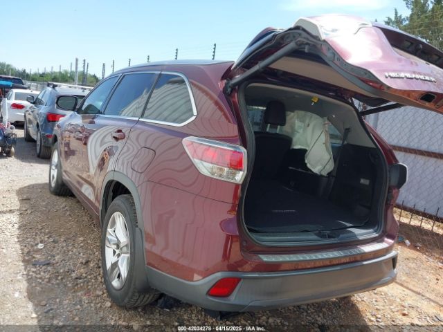 5TDDKRFH6ES024272 Toyota Highlander Limited Platinum V6