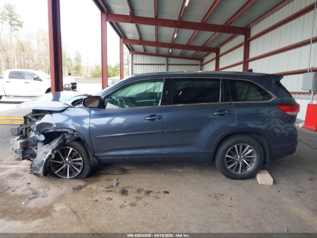 5TDJZRFH1JS850522 Toyota Highlander Xle