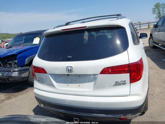 5FNYF6H04GB107072 Honda Pilot Elite