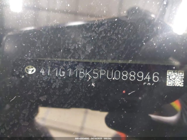 4T1G11BK5PU088946 Toyota a25a-fks