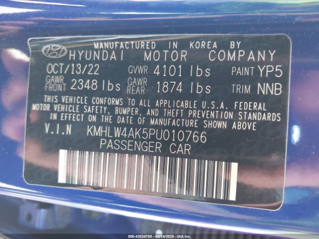 2023 HYUNDAI ELANTRA N KMHLW4AK5PU010766 Photo 8