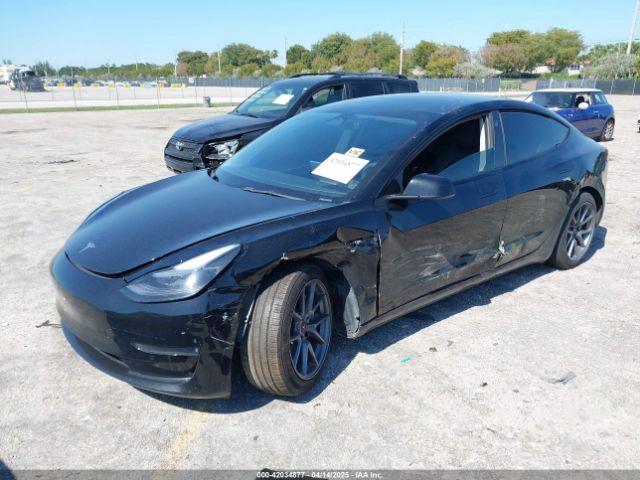 5YJ3E1EA5NF343952 Tesla Model 3 Rear-wheel Drive