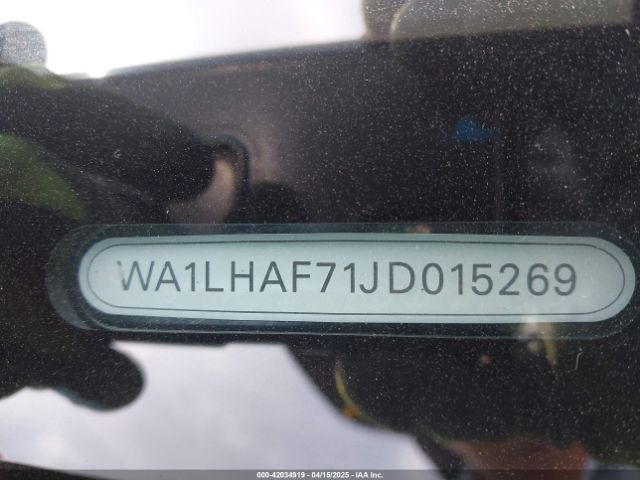 WA1LHAF71JD015269 Audi Q7 2.0t Premium