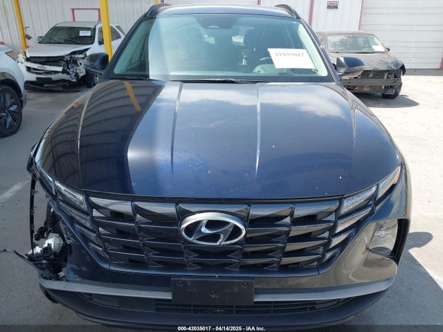 KM8JBCA16PU118186 Hyundai Tucson Hybrid Blue