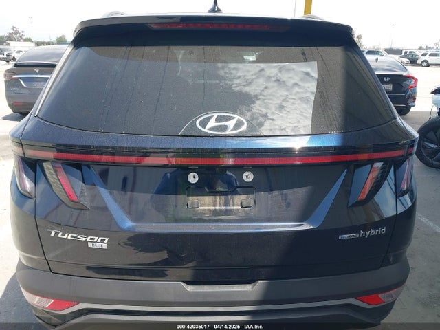 KM8JBCA16PU118186 Hyundai Tucson Hybrid Blue