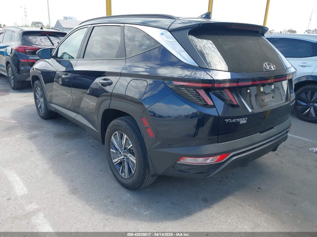KM8JBCA16PU118186 Hyundai Tucson Hybrid Blue