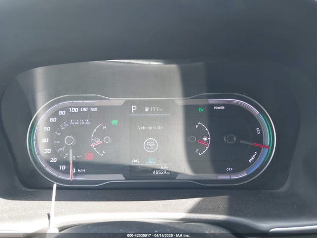 KM8JBCA16PU118186 Hyundai Tucson Hybrid Blue
