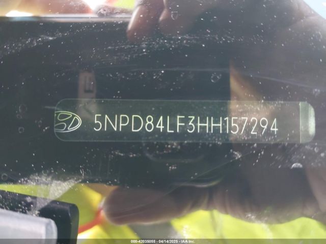 5NPD84LF3HH157294 Hyundai ELANTRA SE