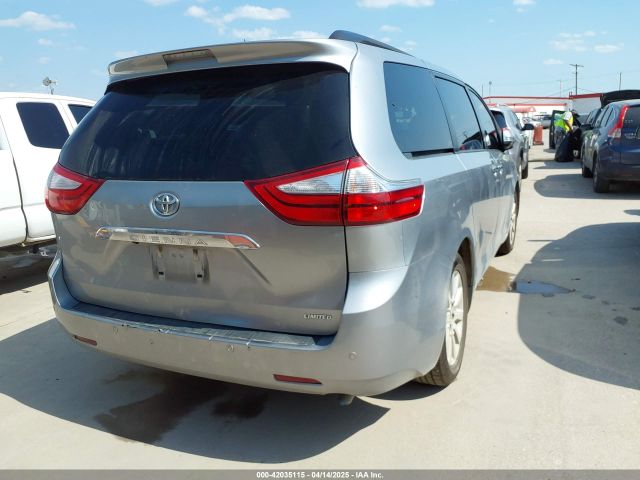 5TDYK3DC5GS763674 Toyota Sienna Limited Premium 7 Passenger