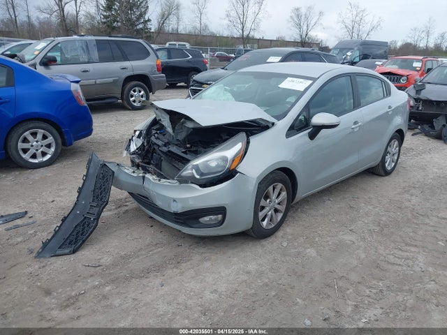 KIA RIO EX 2014 KNADN4A36E6338670 Image 2
