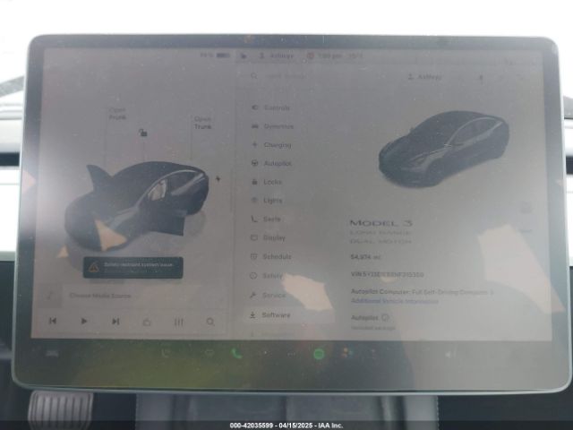 2022 TESLA MODEL 3 5YJ3E1EB8NF315359 Photo 6