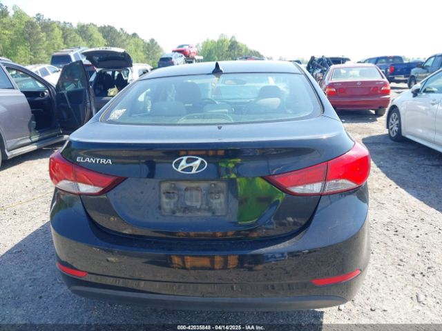 KMHDH4AE4FU264556 Hyundai ELANTRA SE