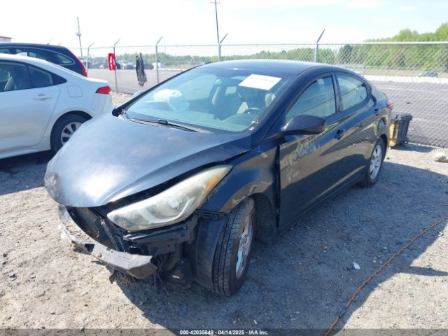 KMHDH4AE4FU264556 Hyundai ELANTRA SE