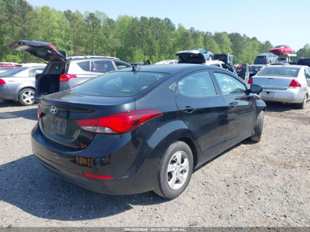 KMHDH4AE4FU264556 Hyundai ELANTRA SE