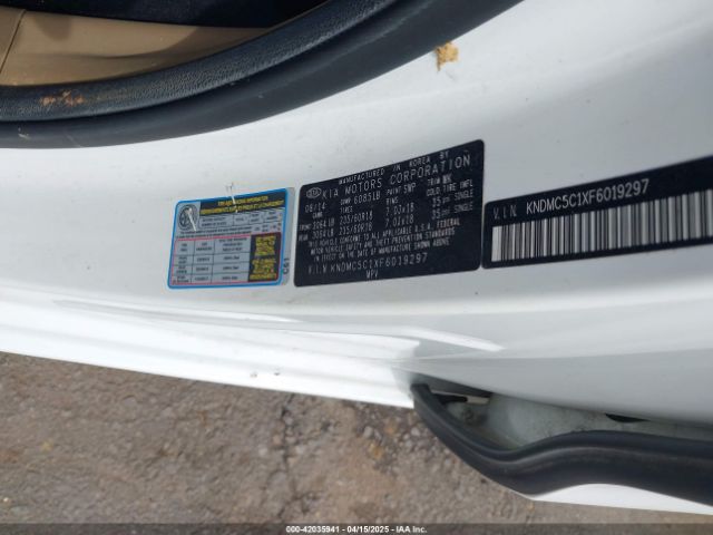 KNDMC5C1XF6019297 KIA Sedona Sx