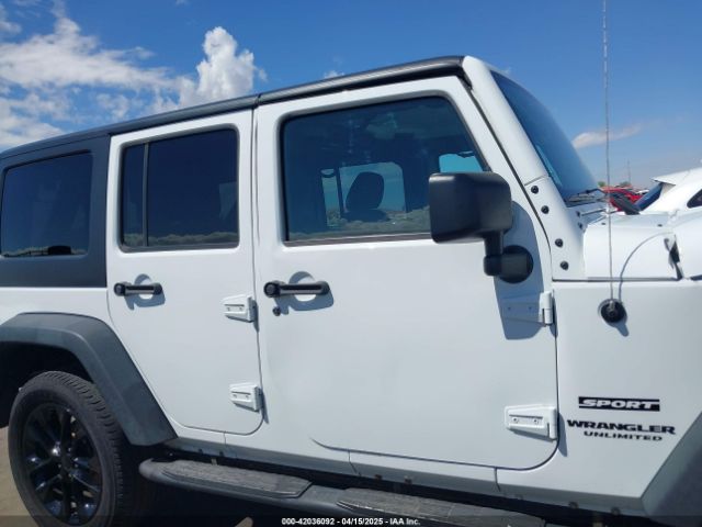 1C4BJWDG6HL711082 Jeep Wrangler Unlimited Sport 4x4