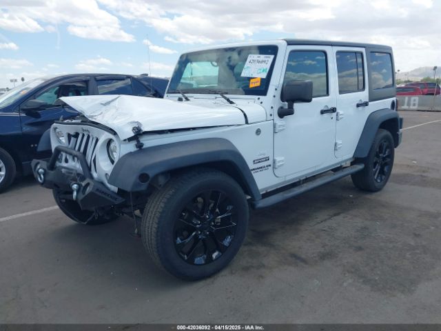 1C4BJWDG6HL711082 Jeep Wrangler Unlimited Sport 4x4
