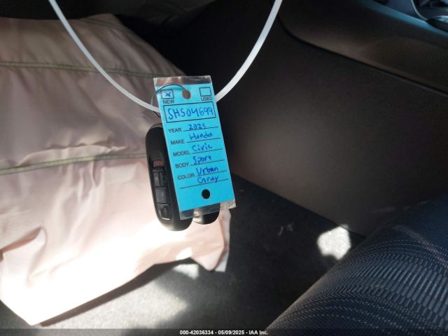 2HGFE2F59SH504699 Honda Civic Sport