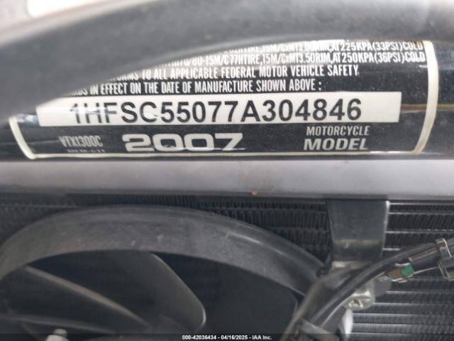 2007 HONDA VTX1300 1HFSC55077A304846 Photo 9