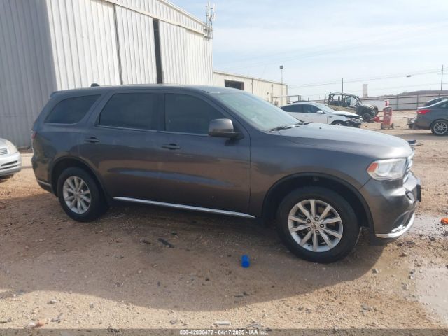 1C4RDHAG7LC166279 Dodge Durango Sxt Rwd