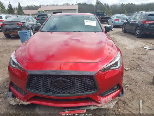 JN1FV7EL4HM701588 Infiniti Q60 3.0t Red Sport 400