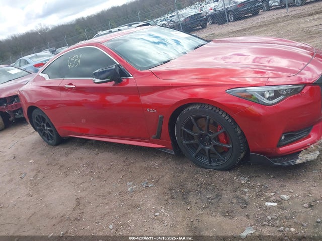 JN1FV7EL4HM701588 Infiniti Q60 3.0t Red Sport 400