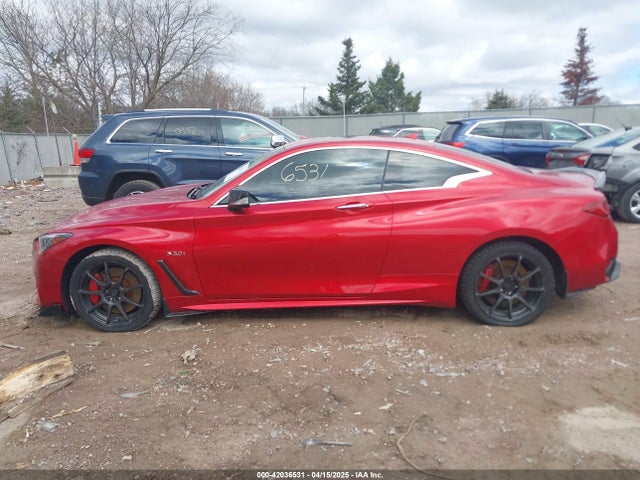 JN1FV7EL4HM701588 Infiniti Q60 3.0t Red Sport 400