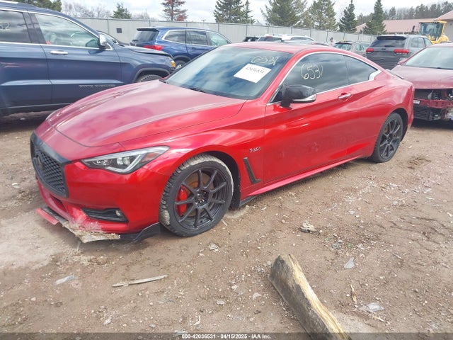 JN1FV7EL4HM701588 Infiniti Q60 3.0t Red Sport 400