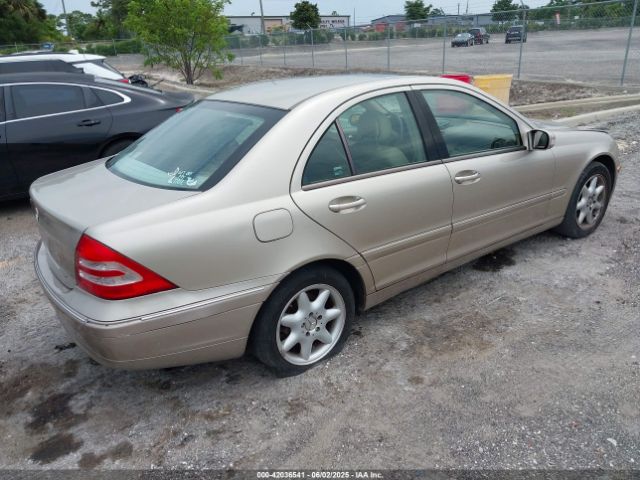 2003 MERCEDES-BENZ C 240 WDBRF61J43E013131 Photo 3