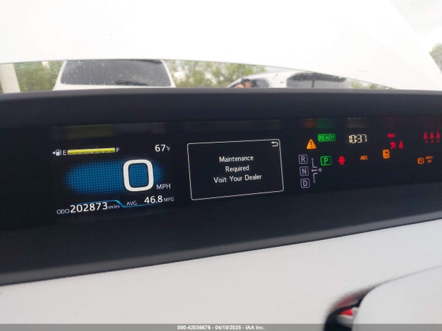 JTDKBRFUXH3036063 Toyota Prius Two