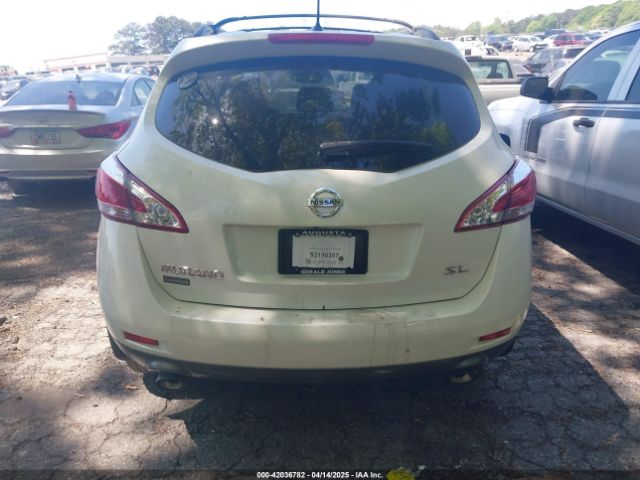 JN8AZ1MUXEW413162 Nissan MURANO SL