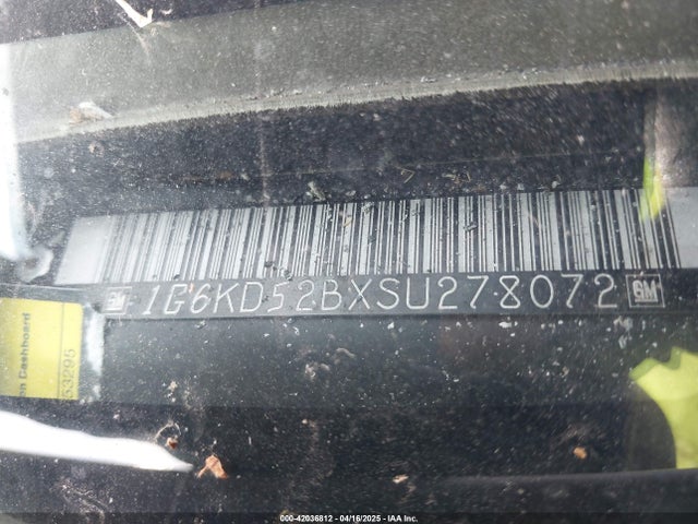 1995 CADILLAC DEVILLE 1G6KD52BXSU278072 Photo 8