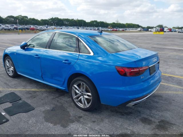 2021 AUDI A4 WAUDAAF40MA086180 Photo 2