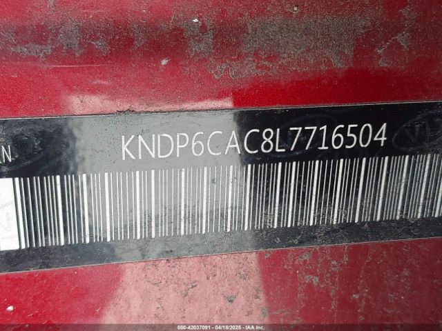 KNDP6CAC8L7716504 KIA SPORTAGE S