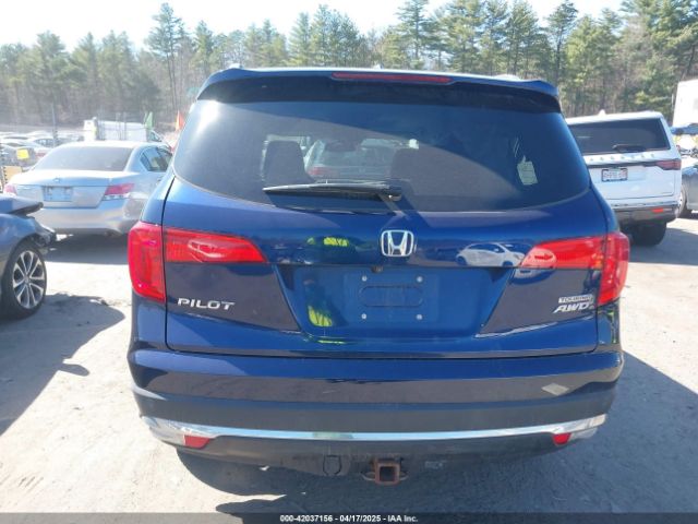 5FNYF6H98HB020341 Honda Pilot Touring