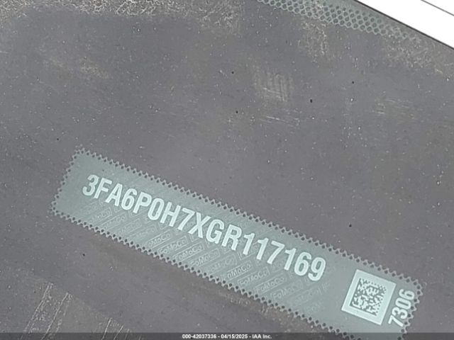3FA6P0H7XGR117169 Ford FUSION SE
