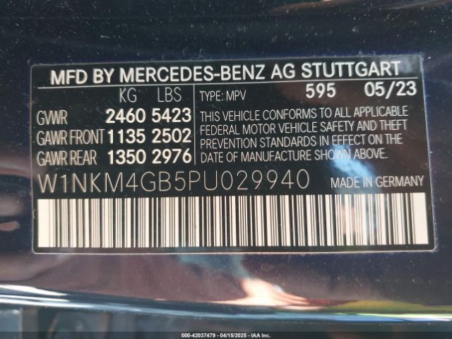 2023 MERCEDES-BENZ GLC 300 W1NKM4GB5PU029940 Photo 8